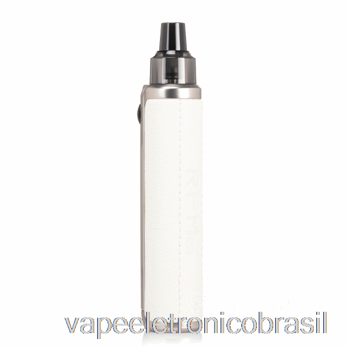 Vape Recarregável Smok Rpm 25w Pod System Bege Couro Branco